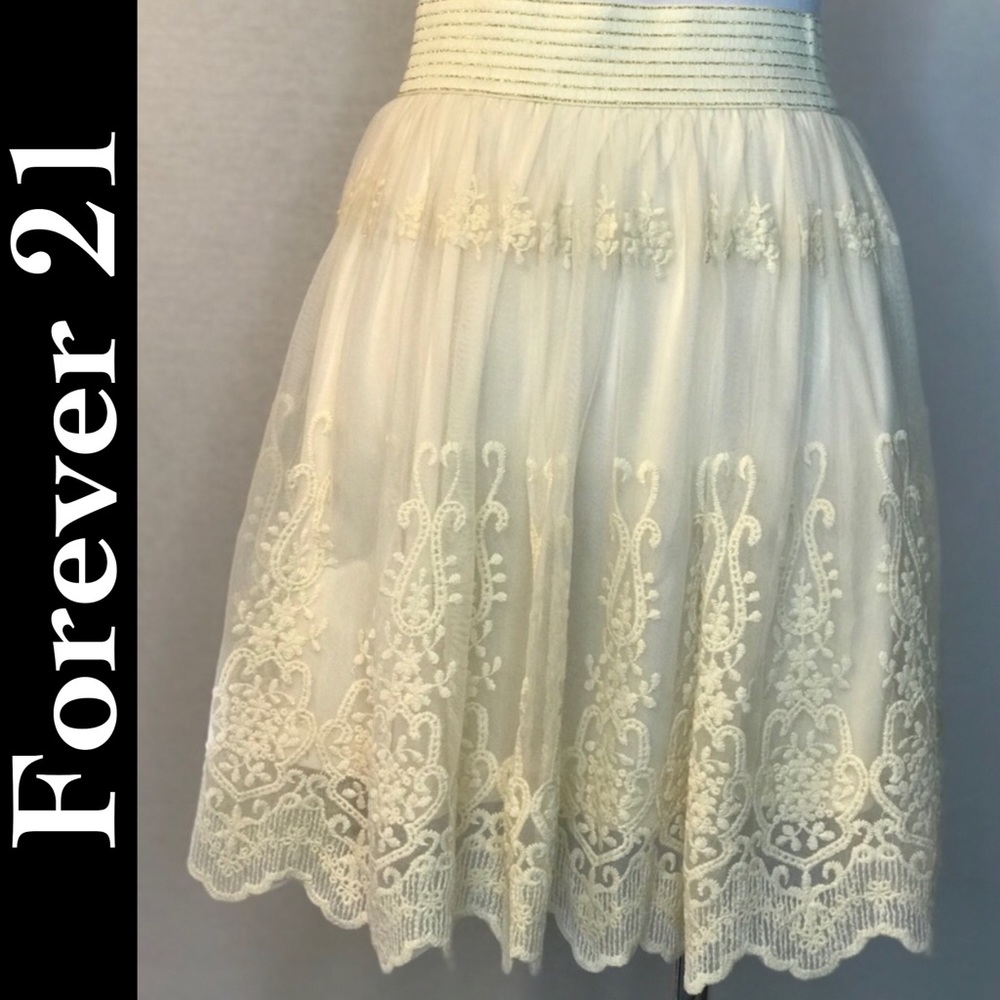 Forever 21 Lace Skirt